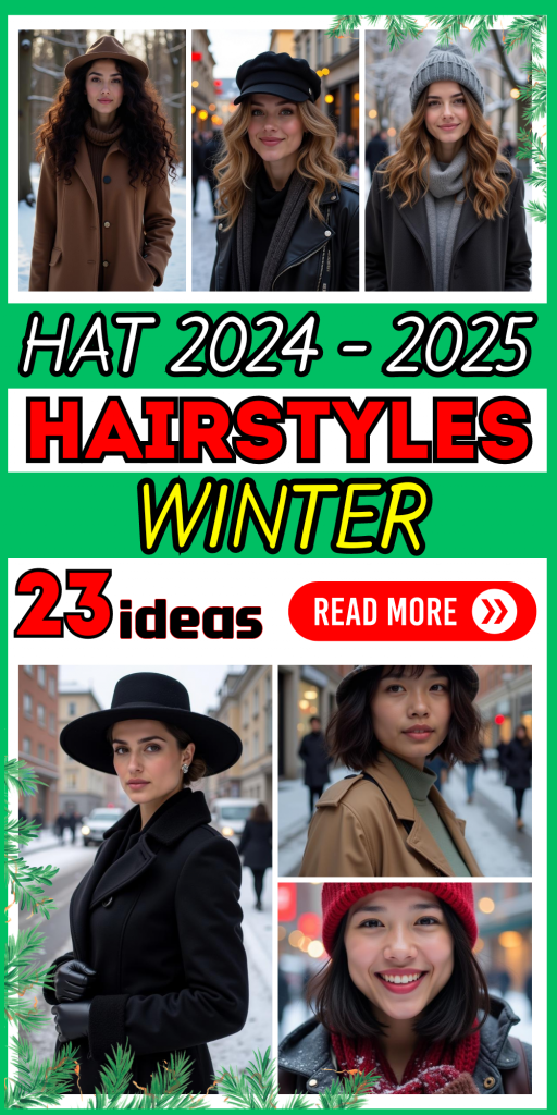 23 Winter Hat Hairstyles for 2024-2025: Trendy Looks for Every Hair Length