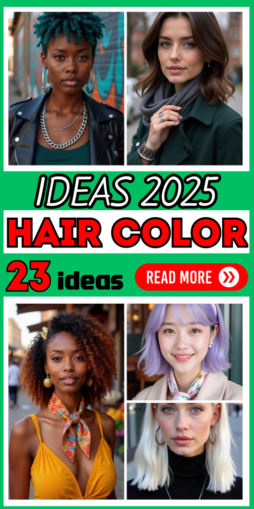 23 Top Hair Color Ideas for 2025: From Bold to Subtle, Perfect Shades for Every Style