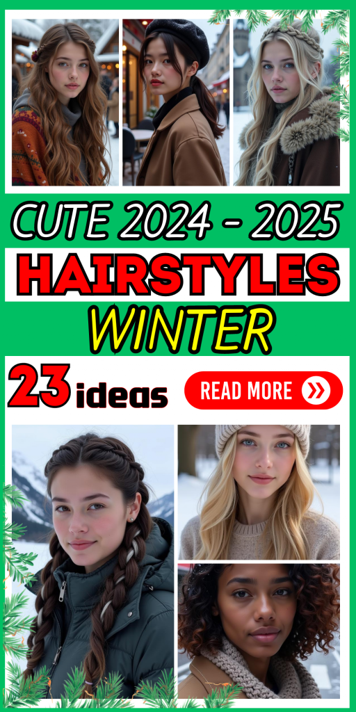 23 Top Cute Winter Hairstyles for 2024-2025: Stay Cozy and Stylish!