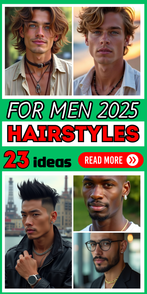 23 The Top New Hairstyles for Men 2025: From Modern to Classic Cuts