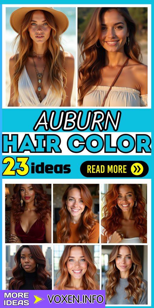 23 Gorgeous Auburn Hair Colors to Try in 2024