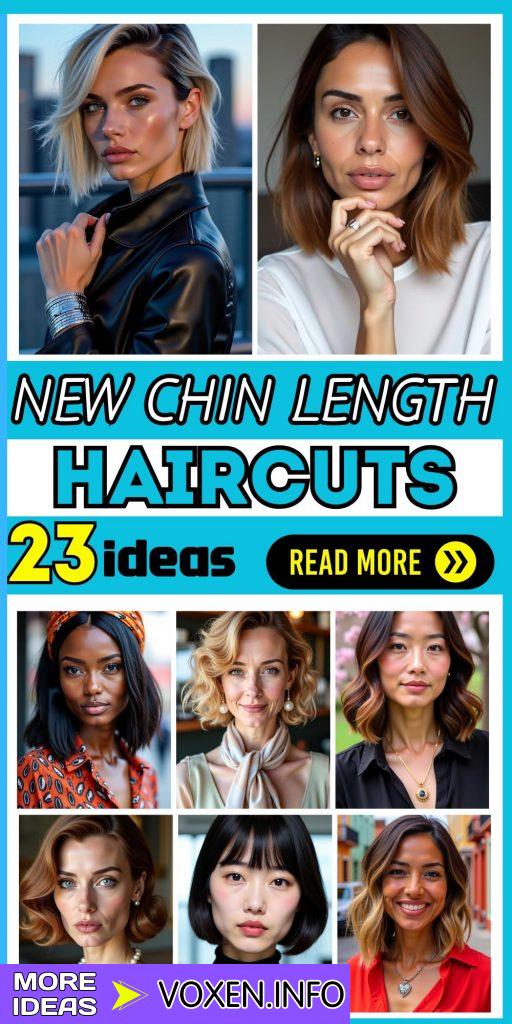 23 Sleek and Modern Chin-Length Haircuts for Thin Fine Hair