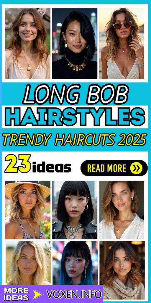 23 Top Long Bob Hairstyles 2025 – Trendy Lobs You’ll Love