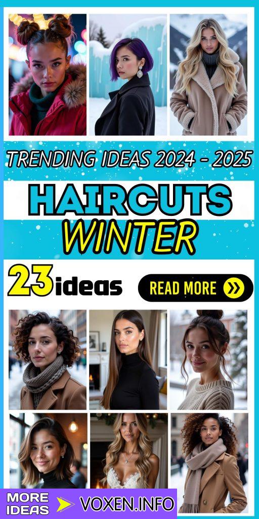 23 Trending Winter Hairstyles for 2024-2025: From Sleek Ponytails to Textured Waves