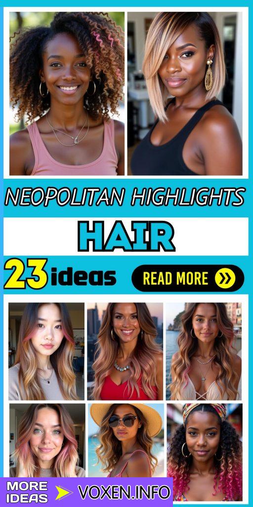 23 Neapolitan Hair Highlights: Chocolate, Vanilla, and Strawberry for All Hair Types