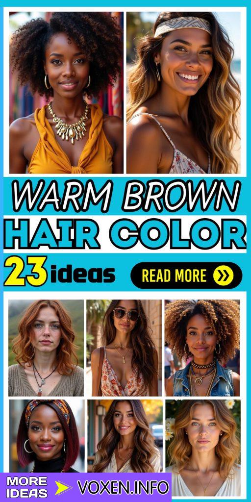 23 Discover Stunning Warm Brown Hair Color Ideas for Every Skin Tone