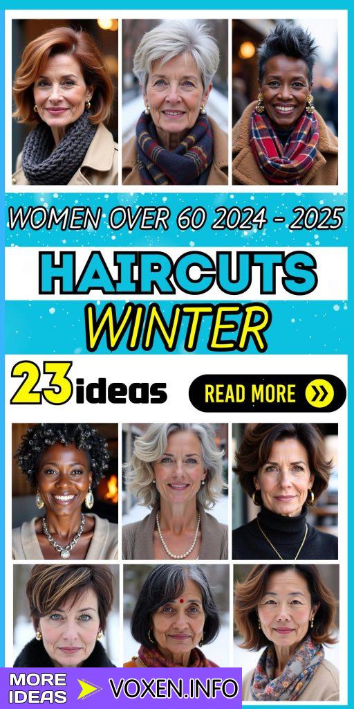 23 Top Winter Haircuts for Women Over 60 in 2024-2025: Chic Pixies, Bobs, and Layers