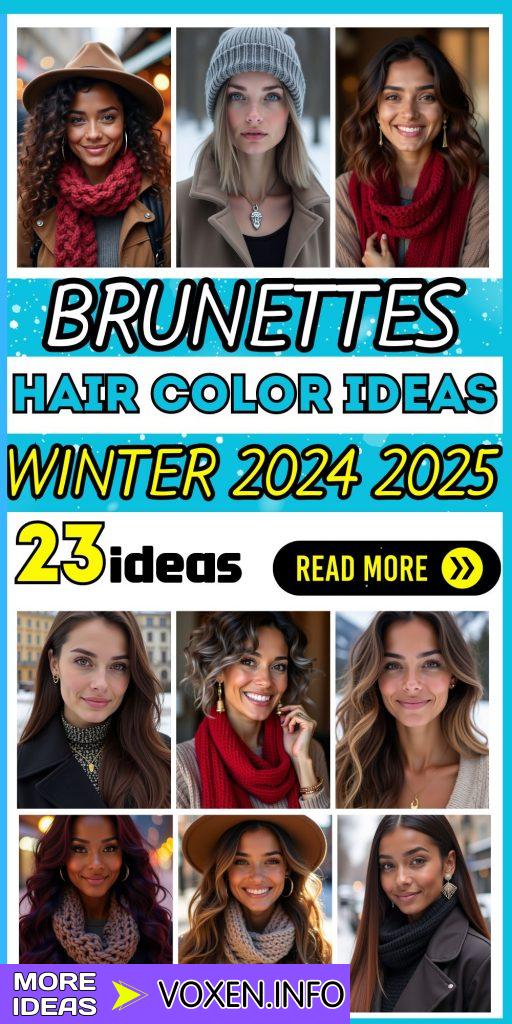 23 Stunning Winter Hair Color Ideas for Brunettes: Stay Trendy and Warm 2024 2025