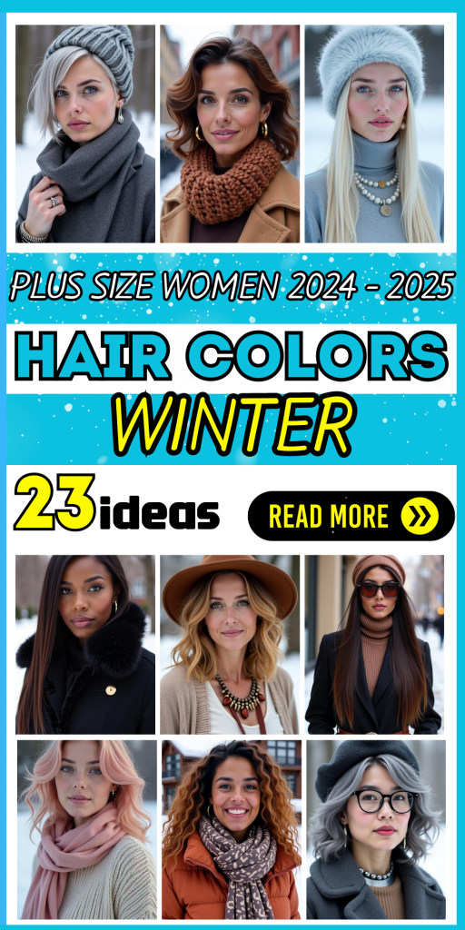 Top Winter Hair Color Trends for Plus Size Women (2024-2025 Edition)