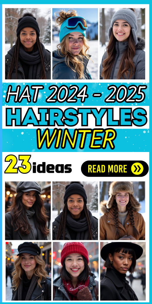 23 Winter Hat Hairstyles for 2024-2025: Trendy Looks for Every Hair Length