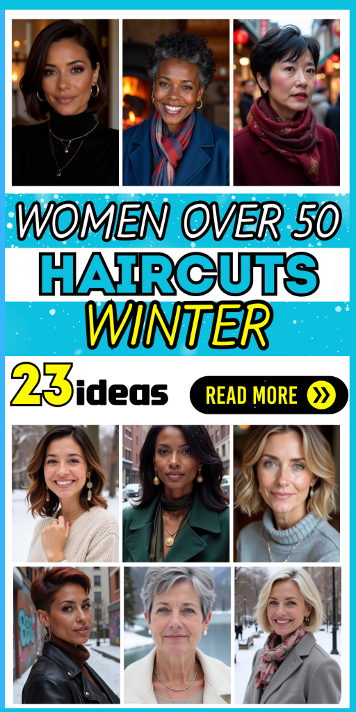 23 Winter Haircuts for Women Over 50: Stay Stylish in the Cold Months