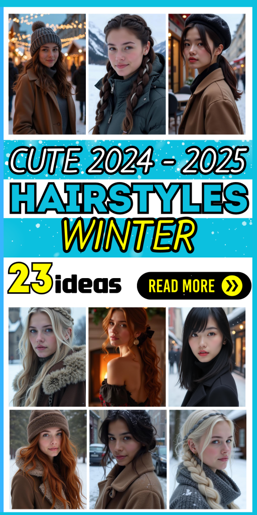 23 Top Cute Winter Hairstyles for 2024-2025: Stay Cozy and Stylish!