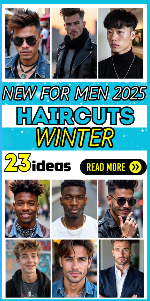 23 Top New Men’s Haircuts for 2025: Stay on Trend!