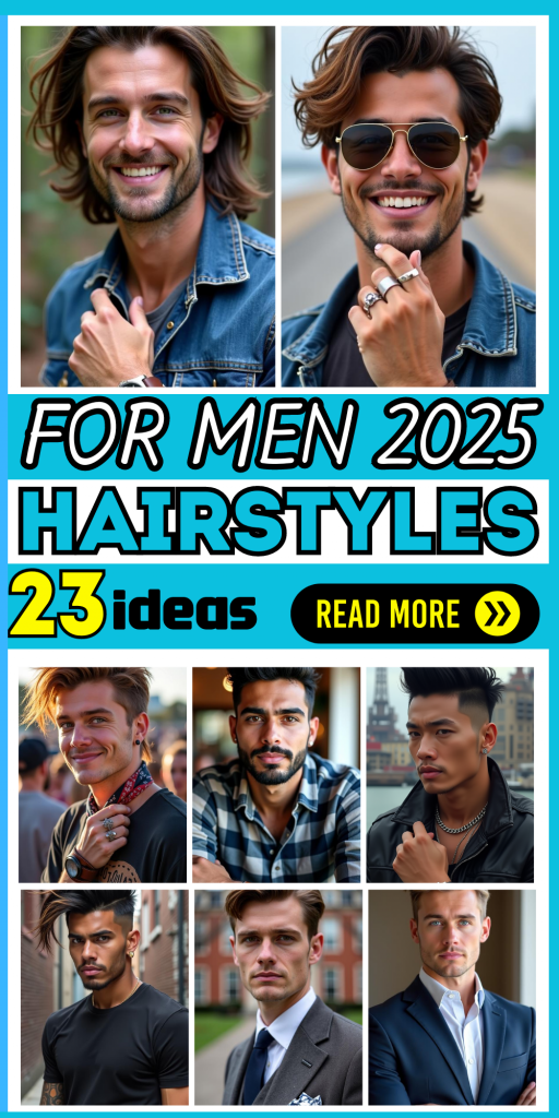 23 The Top New Hairstyles for Men 2025: From Modern to Classic Cuts