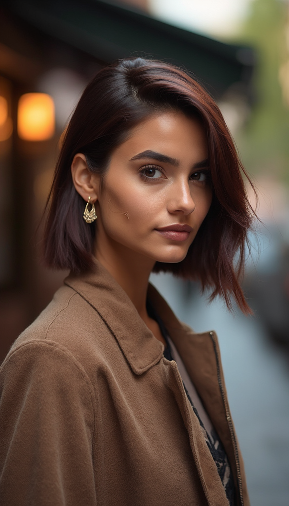 23 Bold Short Winter Haircuts for 2024-2025 with Stunning Hair Color Ideas