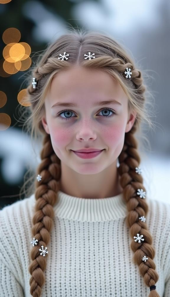 23 Fun and Easy Christmas Hair Ideas for Women, Kids, and Teens – Cute Holiday Hairstyles