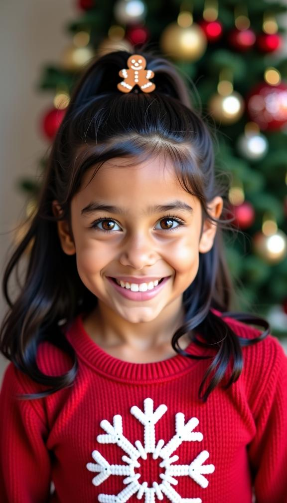 23 Stunning Christmas Hair Accessories Ideas for Women and Kids