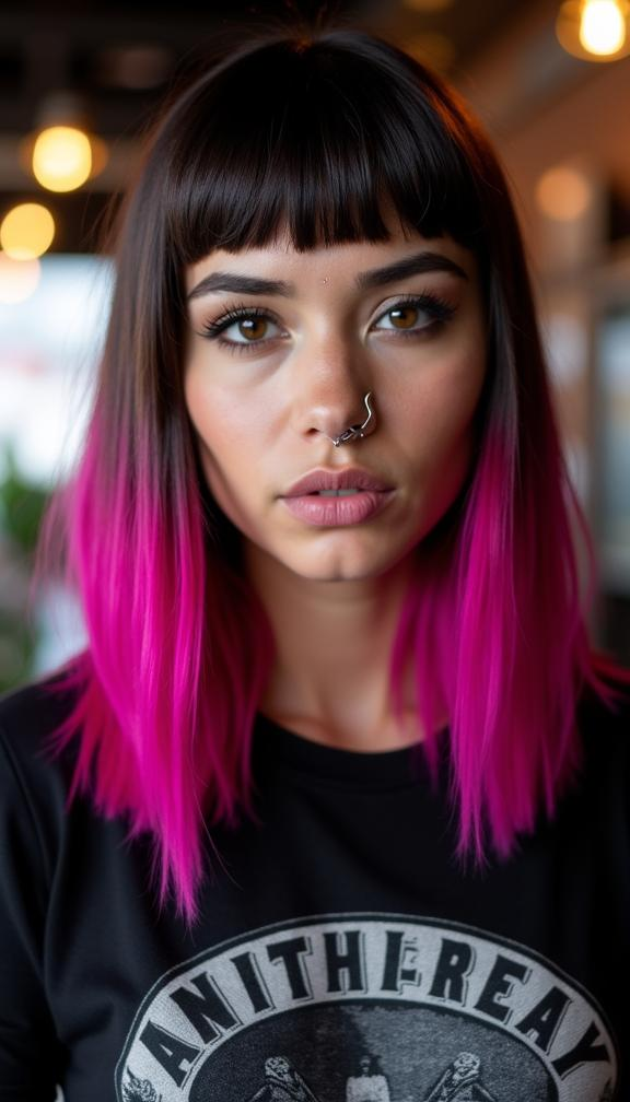 23 Vivid Hair Color Ideas for Short, Long, and Pixie Cuts: Bold Hues and Placement Inspiration