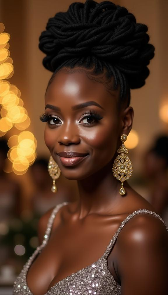 23 Stunning Christmas Hairstyles for Black Women – Braids, Wigs, and Natural Hair Ideas