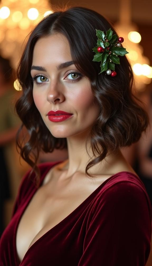 23 Fun and Easy Christmas Hair Ideas for Women, Kids, and Teens – Cute Holiday Hairstyles