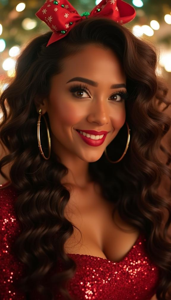 23 Crazy Christmas Hairstyles to Rock This Holiday Season