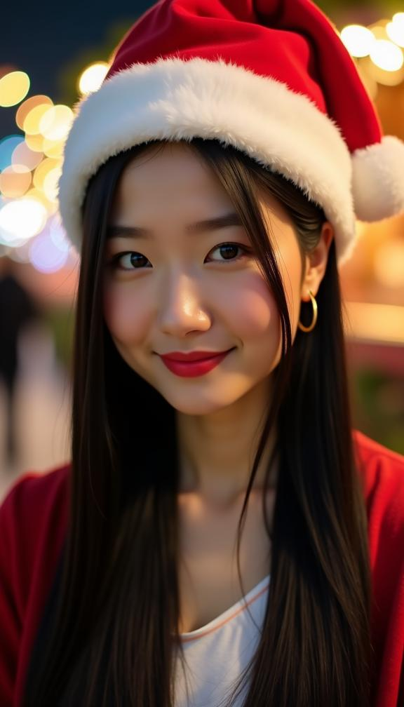 23 Stunning Christmas Hat Hairstyles for a Festive Look This Holiday Season