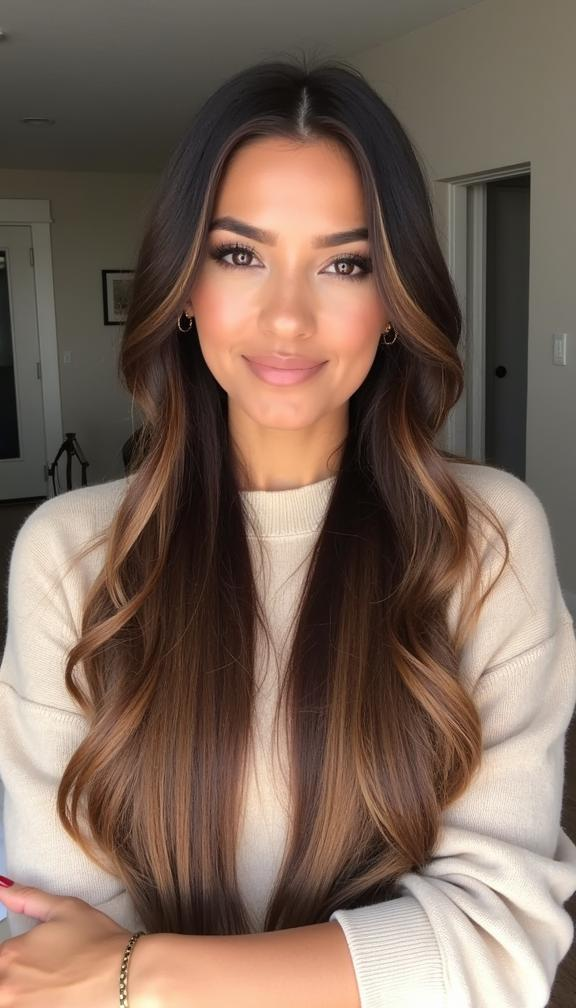 23 Stunning Hair Color Ideas for Brunettes – 2025's Hottest Trends and Subtle Highlights