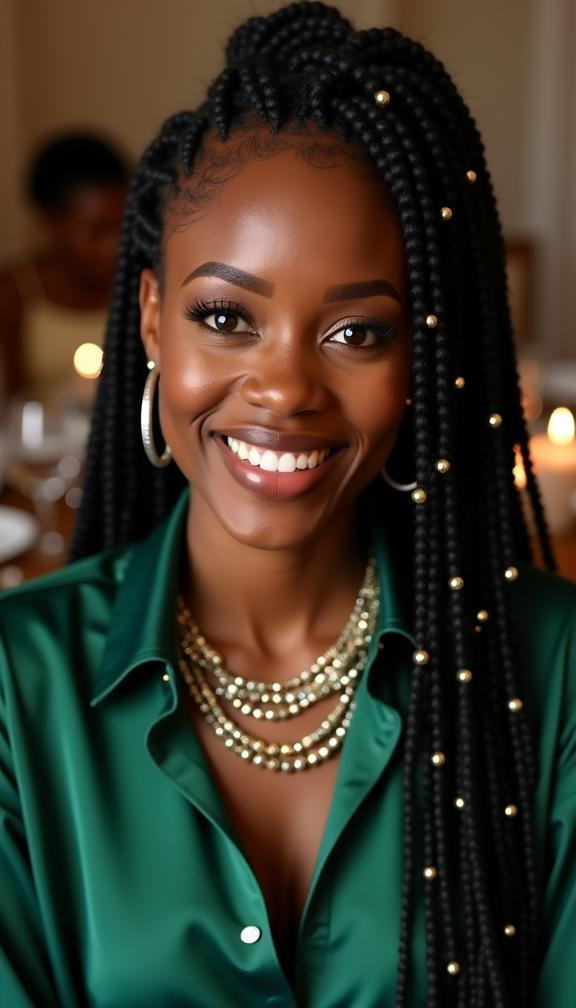 23 Stunning Christmas Hairstyles for Black Women – Braids, Wigs, and Natural Hair Ideas