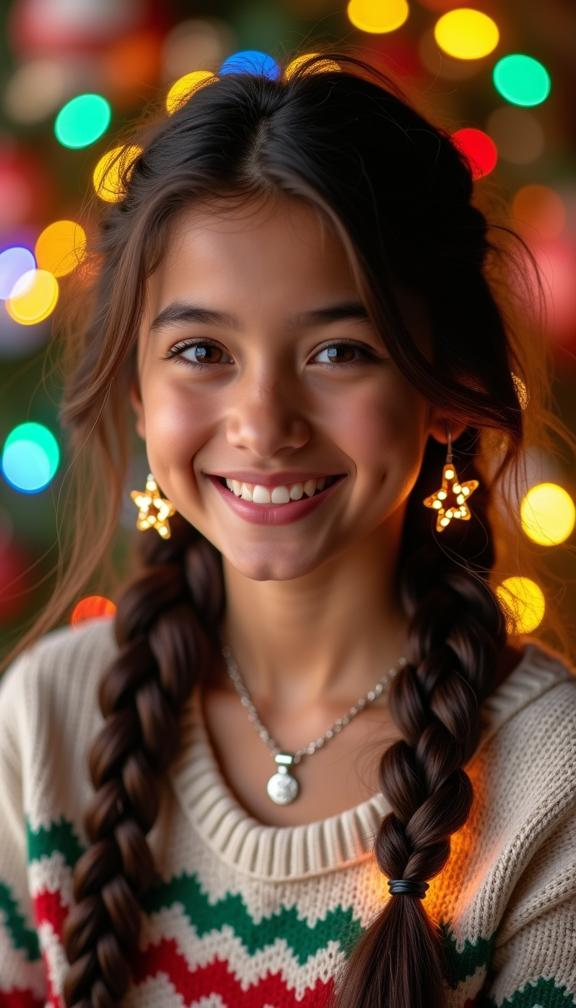 23 Cute Christmas Hairstyles for Kids, Teens & Women – Easy Holiday Looks for All Hair Types