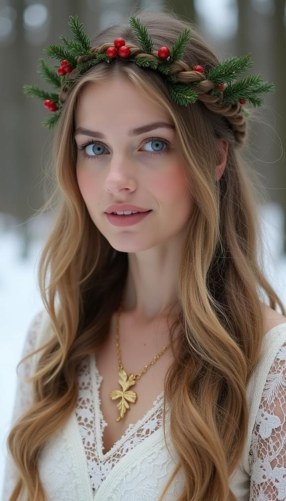 23 Crazy Christmas Hairstyles to Rock This Holiday Season