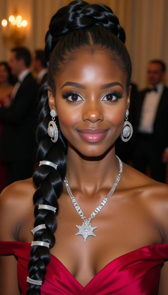 23 Stunning Christmas Hairstyles for Black Women – Braids, Wigs, and Natural Hair Ideas