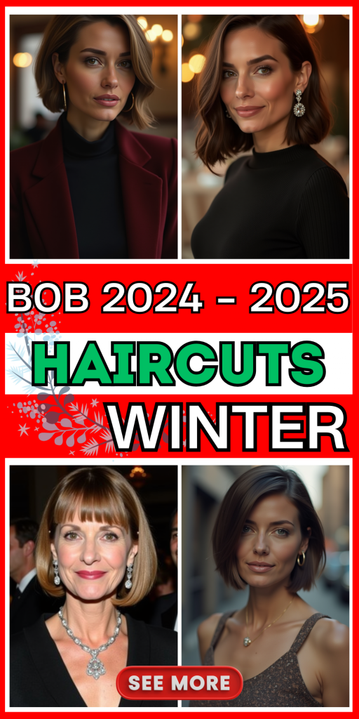 23 Winter Bob Haircuts 2024-2025: Trendy Styles and Perfect Pairings with Hats and Outfits