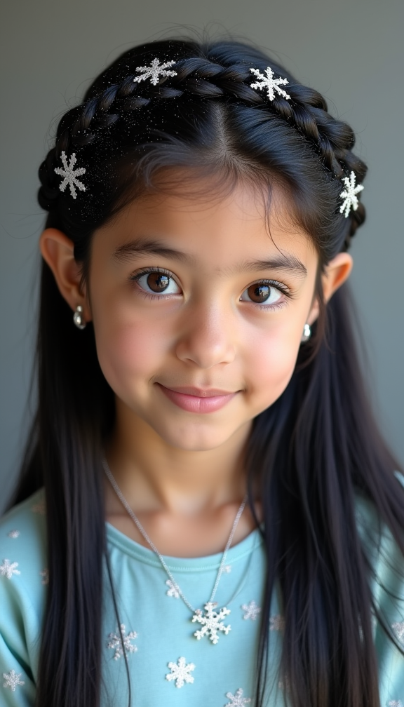 23 Festive Christmas Hairstyles for Kids | Holiday Hair Ideas