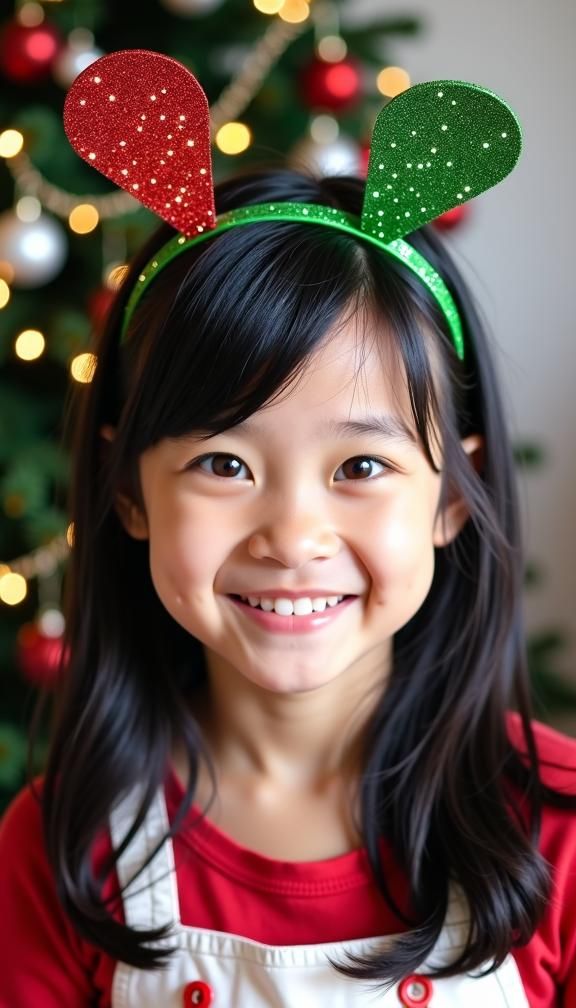 23 Stunning Christmas Hair Accessories Ideas for Women and Kids