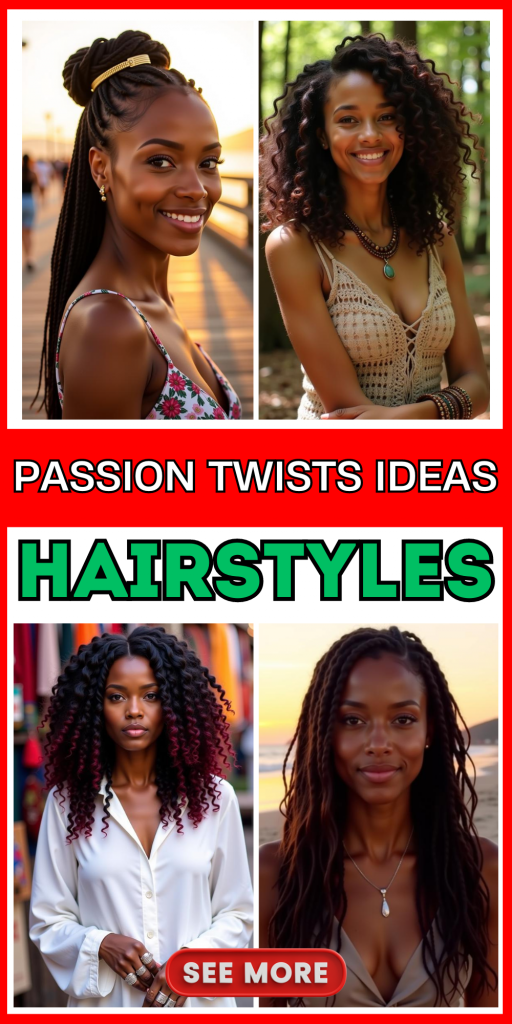 23 Passion Twists Hairstyles Ideas for Long, Medium, and Short Hair – Trendy and Unique Styles