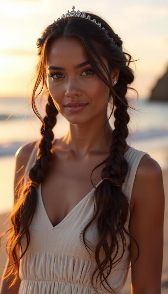 23 Stunning Half Up Half Down Pigtails Hairstyles You Have to Try!