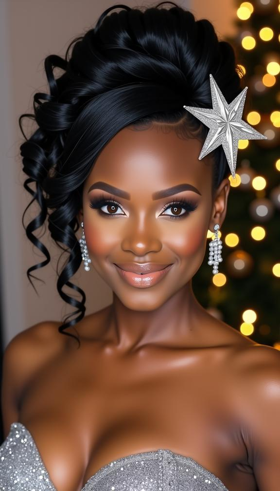 23 Stunning Christmas Hair Accessories Ideas for Women and Kids