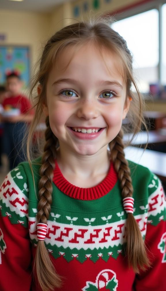 23 Cute Christmas Hairstyles for Kids, Teens & Women – Easy Holiday Looks for All Hair Types