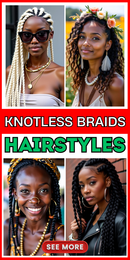 23 Trendy Knotless Braids Hairstyles You Need to Try in 2024