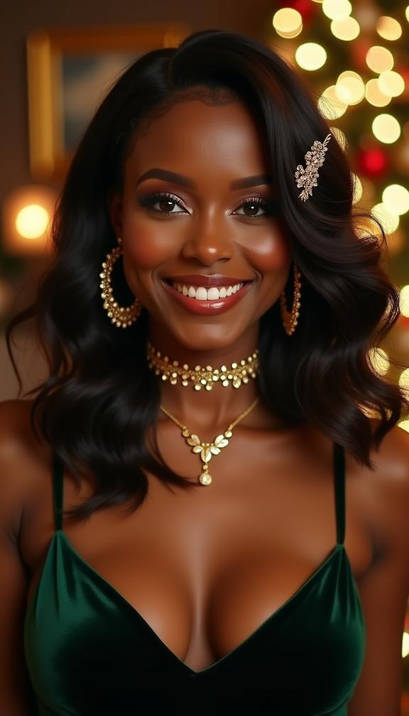 23 Stunning Christmas Party Hairstyles for Every Hair Length