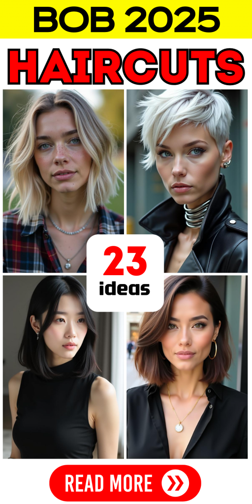 23 Bob Haircut 2025: Top Trendy Styles for a Bold and Chic New Look