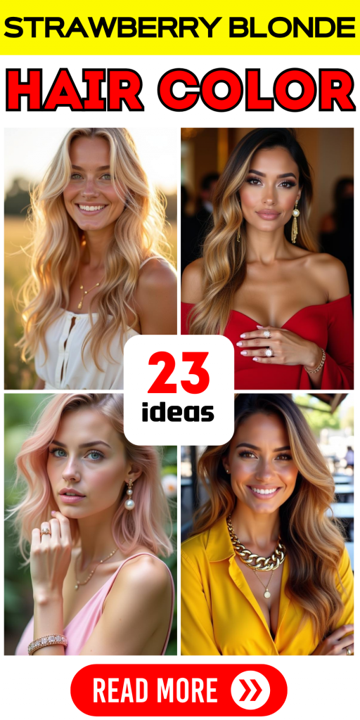 23 Discover Stunning Strawberry Blonde Hair Colors for Every Skin Tone