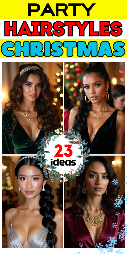 23 Stunning Christmas Party Hairstyles for Every Hair Length