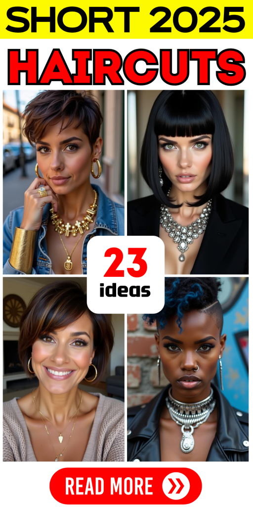 23 Top Short Haircuts for Women in 2025: Bold & Beautiful Styles to Try