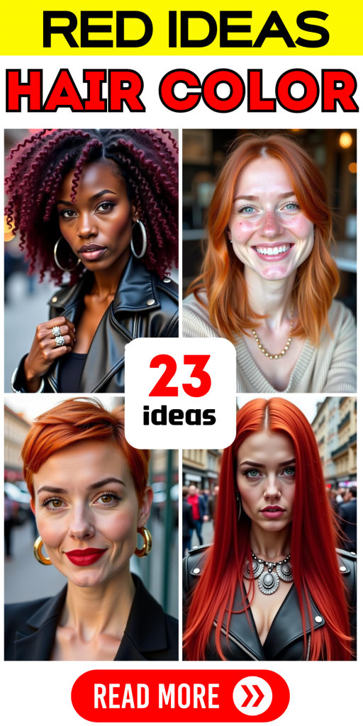 23 Red Hair Color Ideas for Brunettes, Blondes, Black Women, and Short Hair