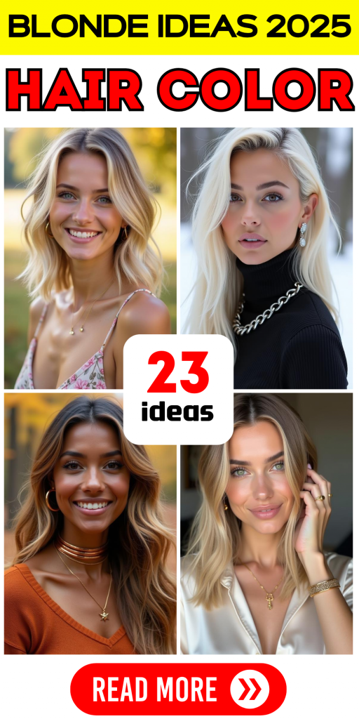 23 Top Blonde Hair Color Ideas for Fall 2025: From Platinum to Caramel