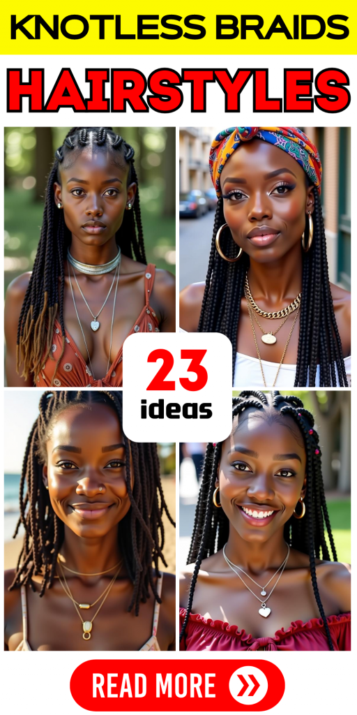 23 Trendy Knotless Braids Hairstyles You Need to Try in 2024