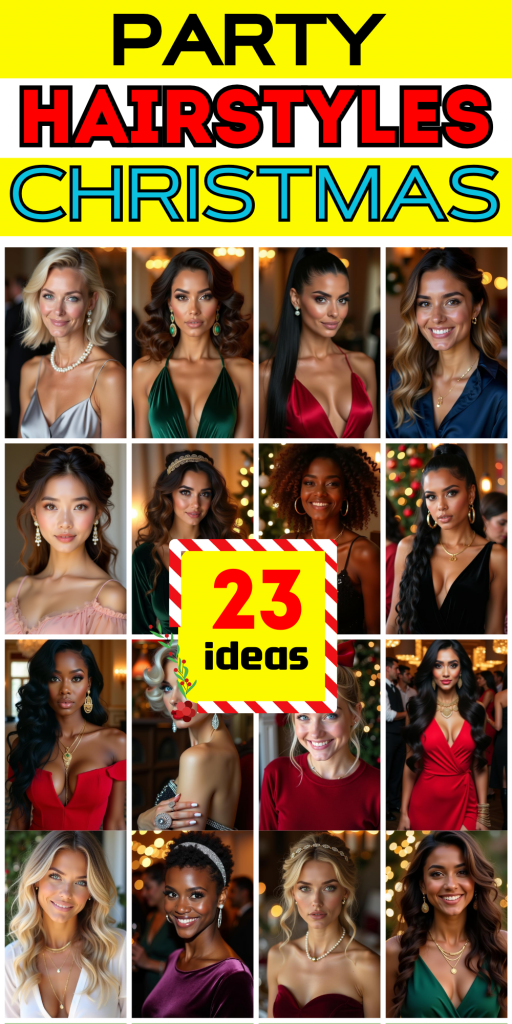 23 Stunning Christmas Party Hairstyles for Every Hair Length