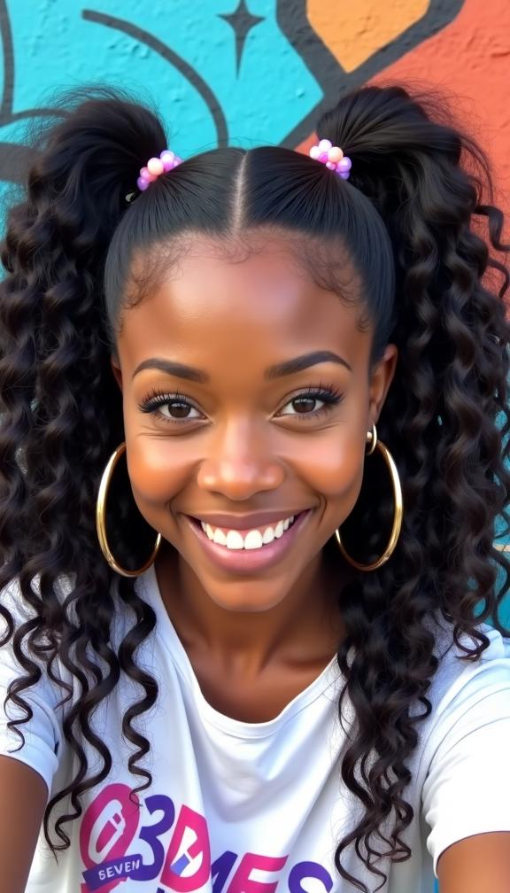 23 Stunning Half Up Half Down Pigtails Hairstyles You Have to Try!