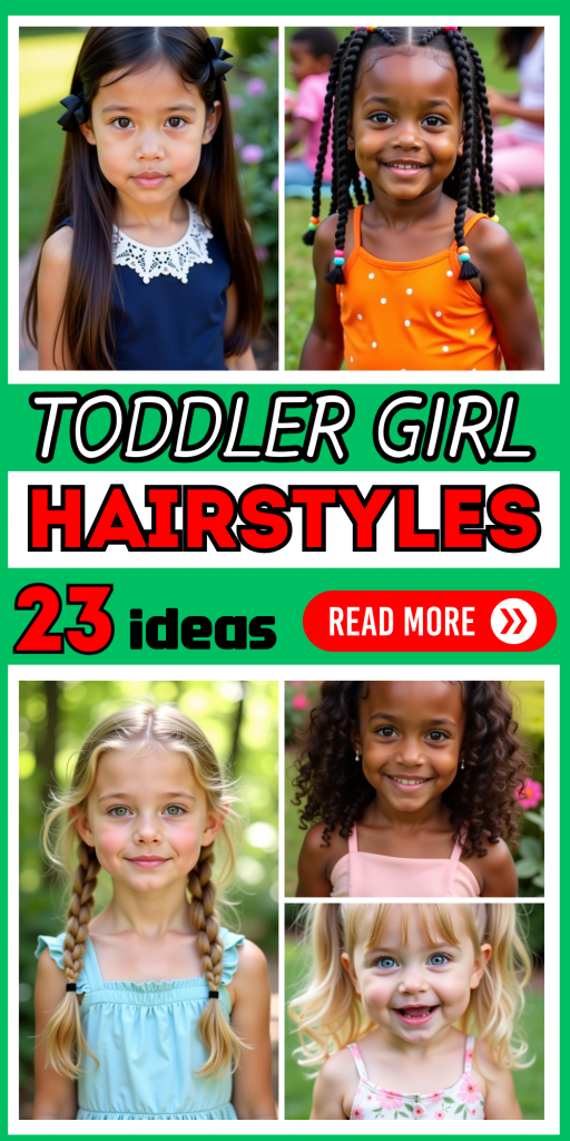 23 Top Cute Toddler Hairstyles for Girls: Curly, Short, and Braided Styles